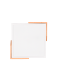 Plafón de techo LED integrado cuadrado 20W sin luz| LeonLeds