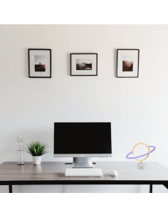 Lámpara de sobremesa LED forma planeta | LeonLeds 2