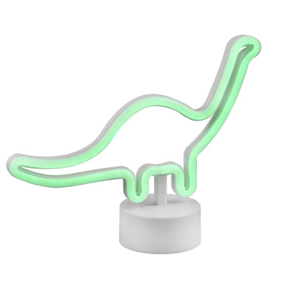 Lámpara de sobremesa LED forma dinosaurio | LeonLeds