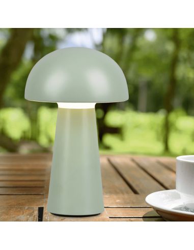 Lennon verde ao ar livre LED candeeiro de mesa On | leonleds