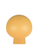 Lámpara de sobremesa Lennon amarillo botón| LeonLeds