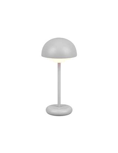 Lámpara de sobremesa LED Elliot gris | LeonLeds