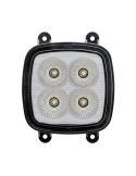 Faro de trabajo cunetero LED emptorable 40W 3.400Lm 12V 24V para tractores John Deere | LeonLeds