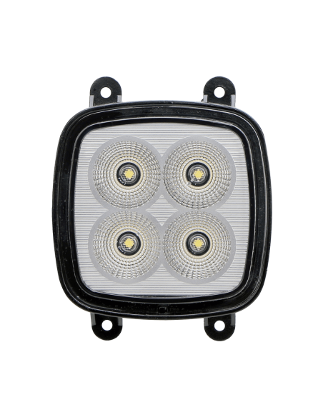 Faro de trabajo cunetero LED emptorable 40W 3.400Lm 12V 24V para tractores John Deere | LeonLeds
