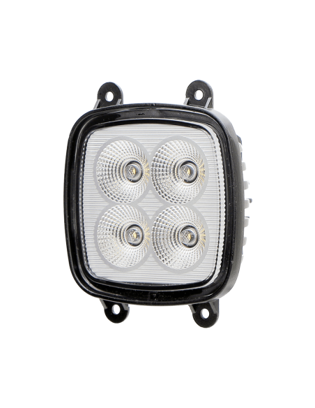 40W 3.400Lm 12V 24V feu de travail de trottoir à LED emptorable pour tracteurs John Deere Latéral | leonleds