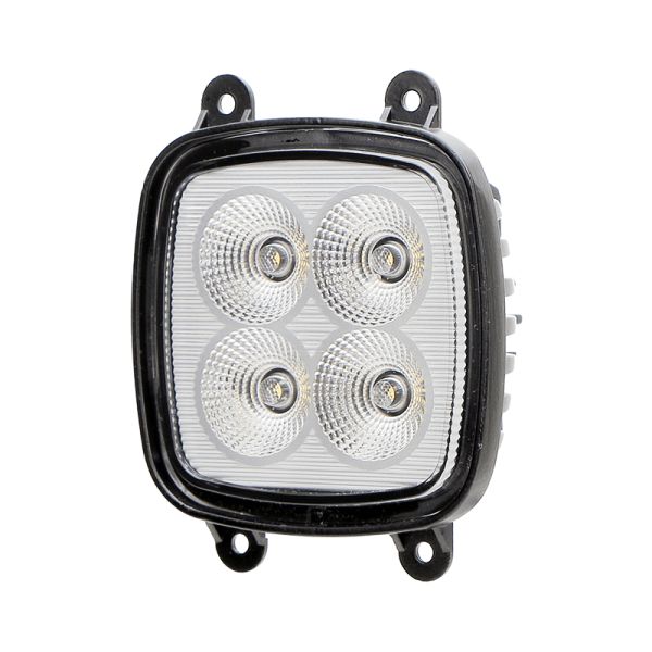Faro de trabajo cunetero LED emptorable 40W 3.400Lm 12V 24V para tractores John Deere Lateral| LeonLeds
