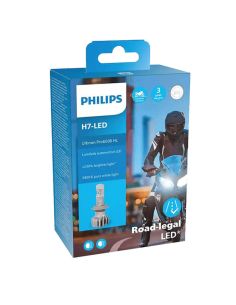 Ampoule LED H7 Ultinon PRO6000 12V +230% de lumière en plus LUM11972U6000X1 Moto Philips | leonleds
