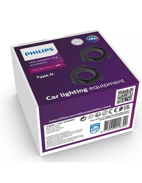 Philips Douille d'adaptateur pour ampoule LED de type H LUM11172X2 Philips | leonleds