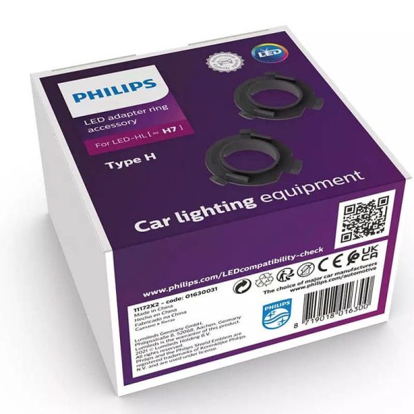 Philips Douille d'adaptateur pour ampoule LED de type H LUM11172X2 Philips | leonleds