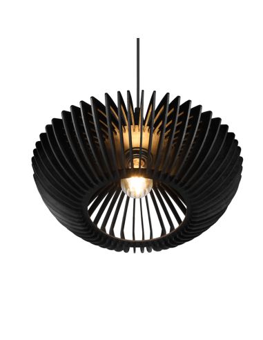 Detalhe de candeeiro suspenso LED Colino com luz | leonleds