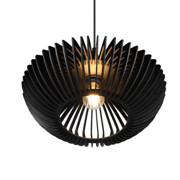 Détail de la suspension LED Colino avec lumière | leonleds