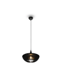 Lámpara colgante LED Colino en techo encendida | LeonLeds