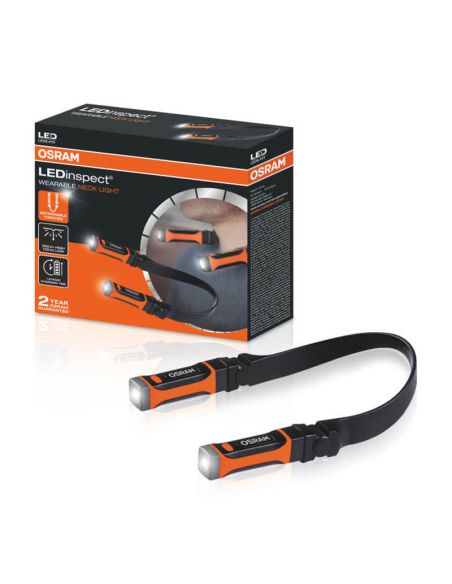 Linterna LED de trabajo para cuello con 2 Luces LED WEARABLE NECKLIGHT LEDIL413 Osram | LeonLeds