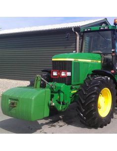 Farol LED retangular aprovado Massey Ferguson New Holland John Deere Landini | leonleds 2