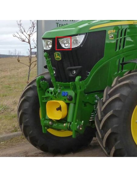 Refletor LED redondo embutido de longo alcance 60W com conector 9005 12/24V | leonleds