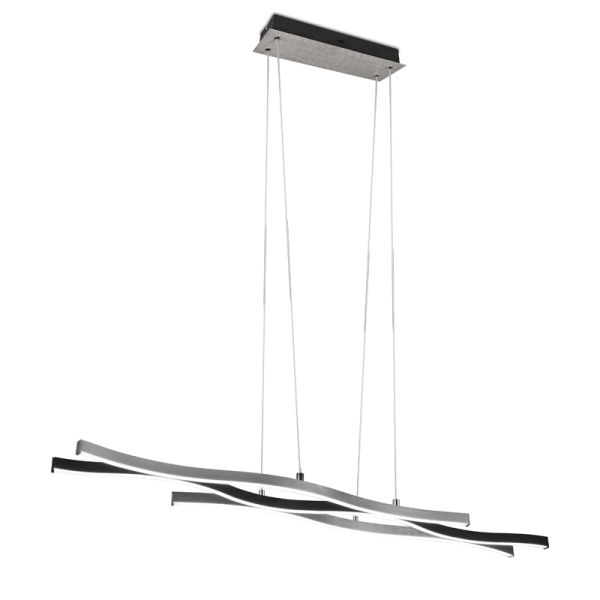 Suspension contemporaine en aluminium Blaze dimmable | leonleds