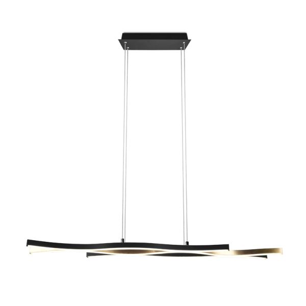 Lámpara colgante moderna bronce mate Blaze regulable| LeonLeds