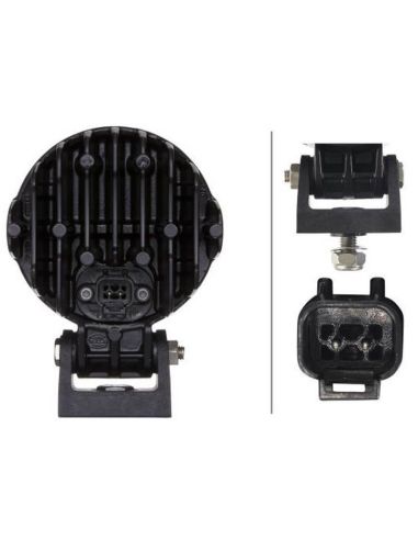 Phare LED Rond Hella Modul 90 3.600Lm...