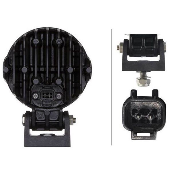 Phare LED Rond Hella Modul 90 3.600Lm...