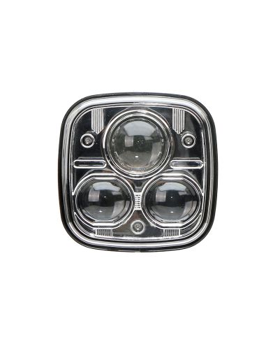 Faro LED delantero LED homologado cuadrado empotrable con una potencia de 30W/60W |LeonLeds Iluminación