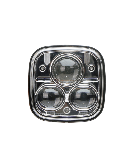 Faro LED delantero LED homologado cuadrado empotrable con una potencia de 30W/60W |LeonLeds Iluminación