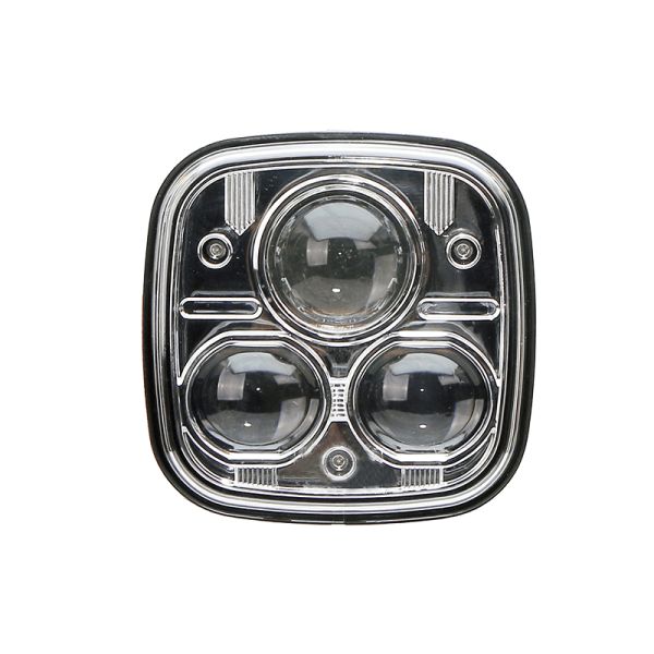 Farol LED quadrado encastrado homologado com potência de 30W/60W |LeonLeds Iluminación