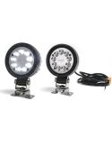 Farol LED redondo de longo alcance aprovado 5000Lm HR ECE 10 R10 ADR 50W Was | leonleds