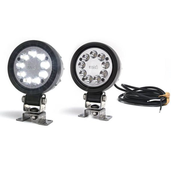 Faro LED redondo de Largo Alcance Homologado 5000Lm HR ECE 10 R10 ADR 50W Was | LeonLeds
