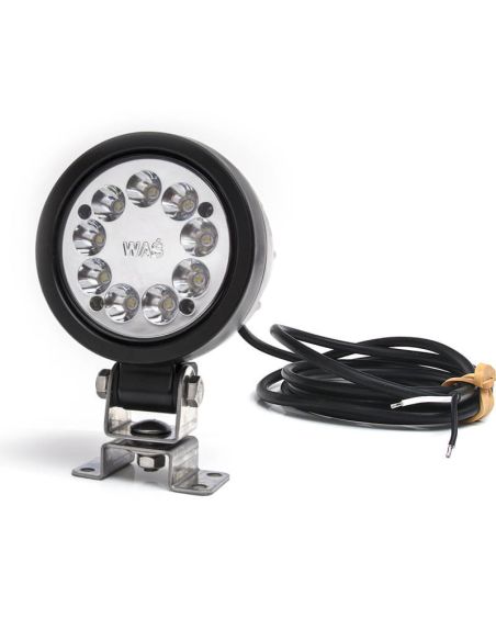 Faro LED redondo de Largo Alcance Homologado 5000Lm HR ECE 10 R10 ADR 50W Was | LeonLeds
