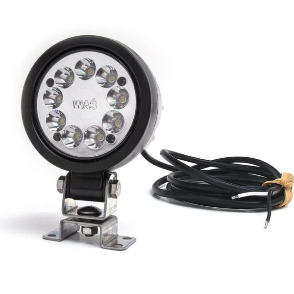 Farol LED redondo de longo alcance aprovado 5000Lm HR ECE 10 R10 ADR 50W Was | leonleds