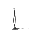Lampe de table contemporaine Blaze 35W aluminium | leonleds