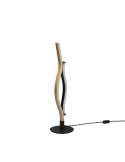 Lámpara de sobremesa moderna Blaze 35W bronce apagada| LeonLeds