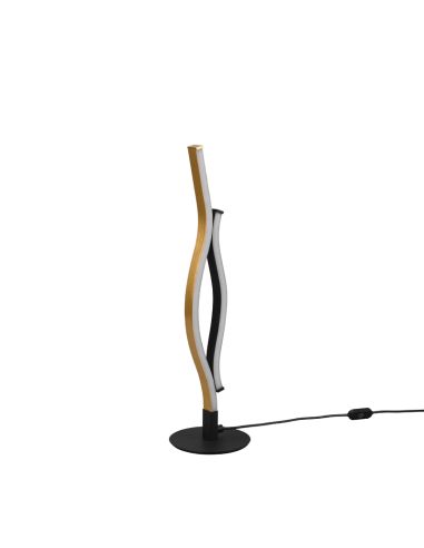Candeeiro de mesa moderno Blaze 35W bronze off | leonleds