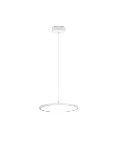 Lámpara colgante estilo moderno Tray blanco| LeonLeds