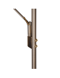 Lampadaire LED Brantford détail bronze ancien | leonleds