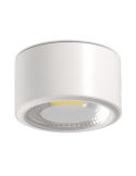 Plafón LED integrado redondo minimalista 8W y 12W Studio 3000K blanco 12cm