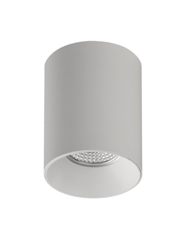 Plafón LED redondo minimalista Soul GU10 8W blanco