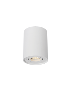 Foco circular plafón LED de techo Sima GU10 8 W blanco IP20