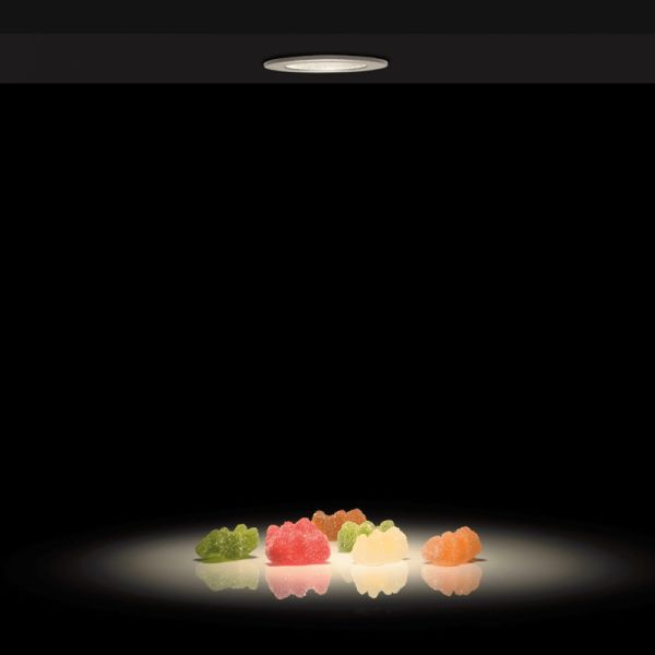 Downlight Empotrable LED Dot Mini blanco  ABS 3W 3000K 245Lm ambiente