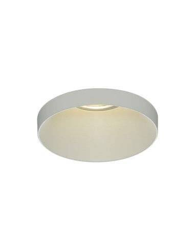 Downlight circular empotrable LED en blanco Einar 8W GU10