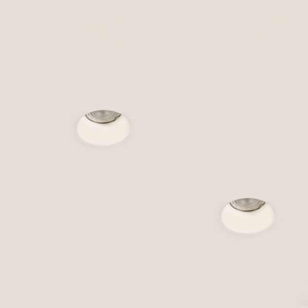 Downlight LED redondo empotrable Yota 8W Gu10 IP20 blanco