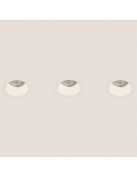 Downlight LED redondo empotrable Yota 8W Gu10 IP20 blanco mas