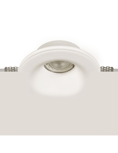 Downlight LED redondo empotrable Gamma 8W Gu10 IP20 blanca