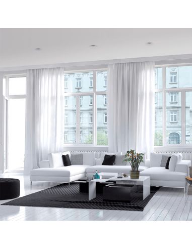 Downlight LED redondo empotrable Gamma 8W Gu10 IP20 blanca ambiente