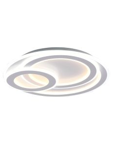 Plafón de techo LED redondo Mita blanco | LeonLeds