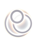 Plafón de techo LED redondo Mita blanco regulable| LeonLeds