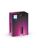 Bombilla cable colgante negro mate Lightguide Philips Hue en una caja| LeonLeds