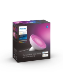 Lámpara de sobremesa LED inteligente Bloom blanco caja producto | LeonLeds