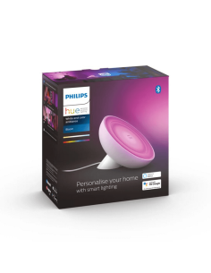 Lámpara de sobremesa LED inteligente Bloom blanco | LeonLeds 2