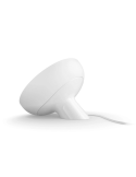 Lámpara de sobremesa LED inteligente Bloom blanco detalle producto | LeonLeds